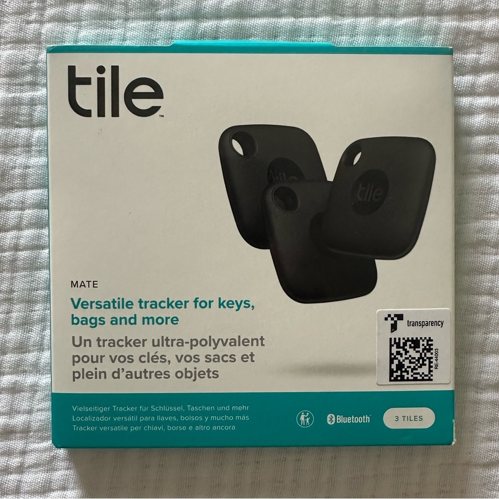 Tile Mate Black 3-Pack Brand New